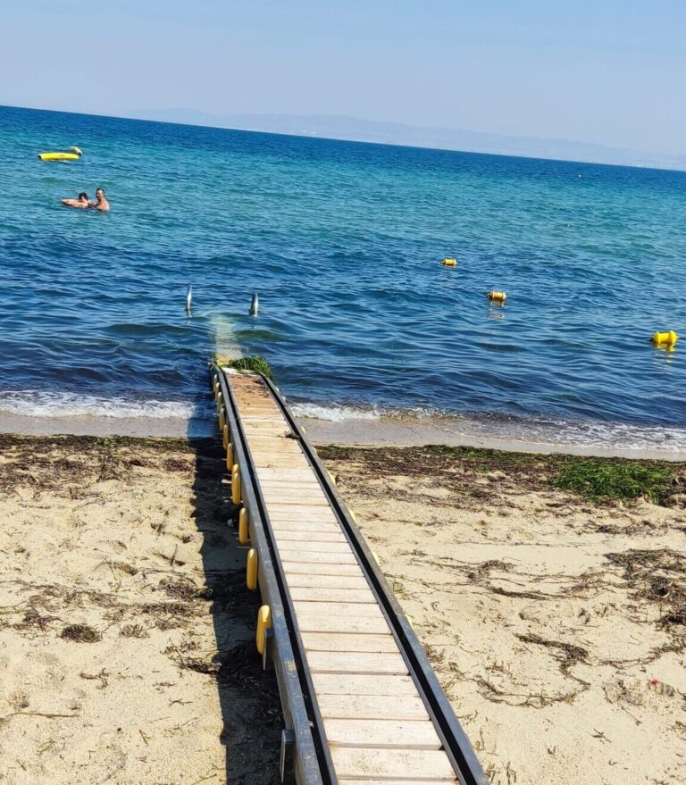 Παραλίες Για ΑμεΑ σε Νέους Επιβάτες και Επανομή- Επανατοποθέτηση του Sea Track