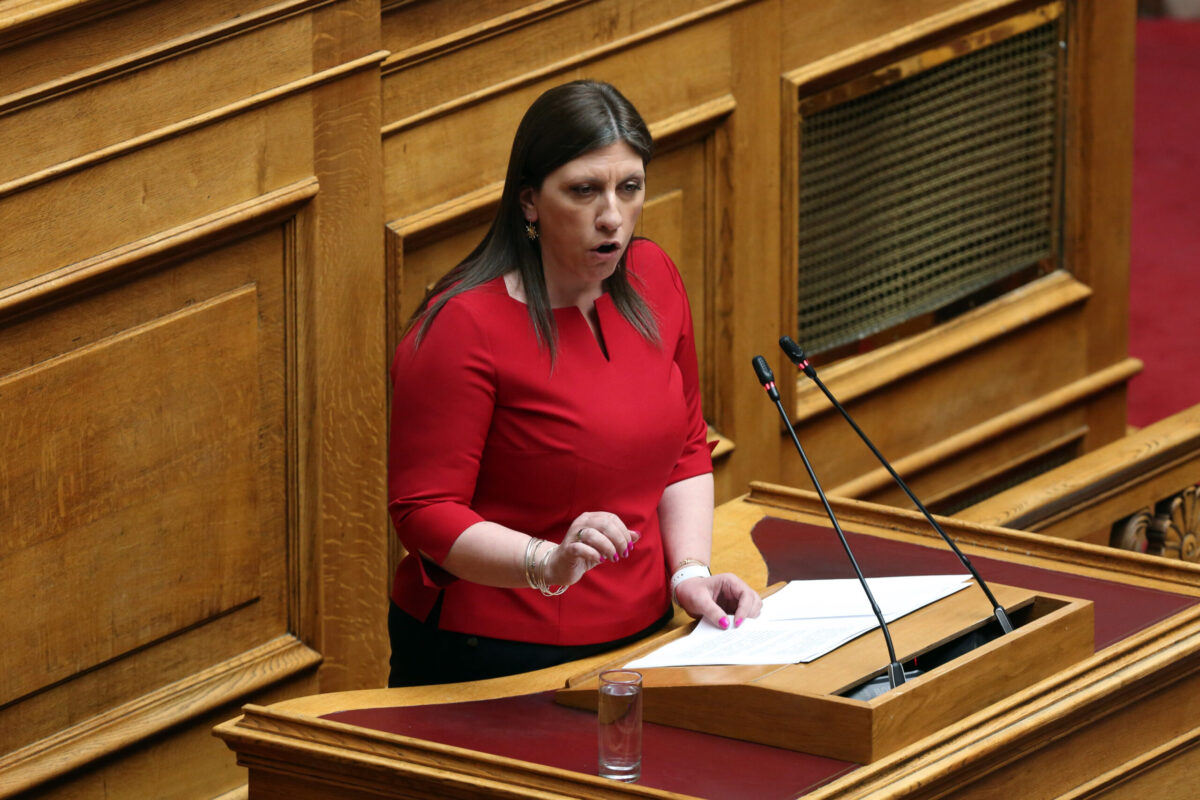 Προγραμματικές δηλώσεις – Ζ. Κωνσταντοπούλου: Δε δίνουμε ψήφο εμπιστοσύνης στην κυβέρνηση