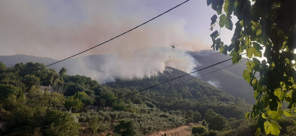 Φωτιά στην Κέρκυρα: Μάχη με τις αναζωπυρώσεις – Εκκένωση οικισμών – Καταγγελίες για εμπρησμό