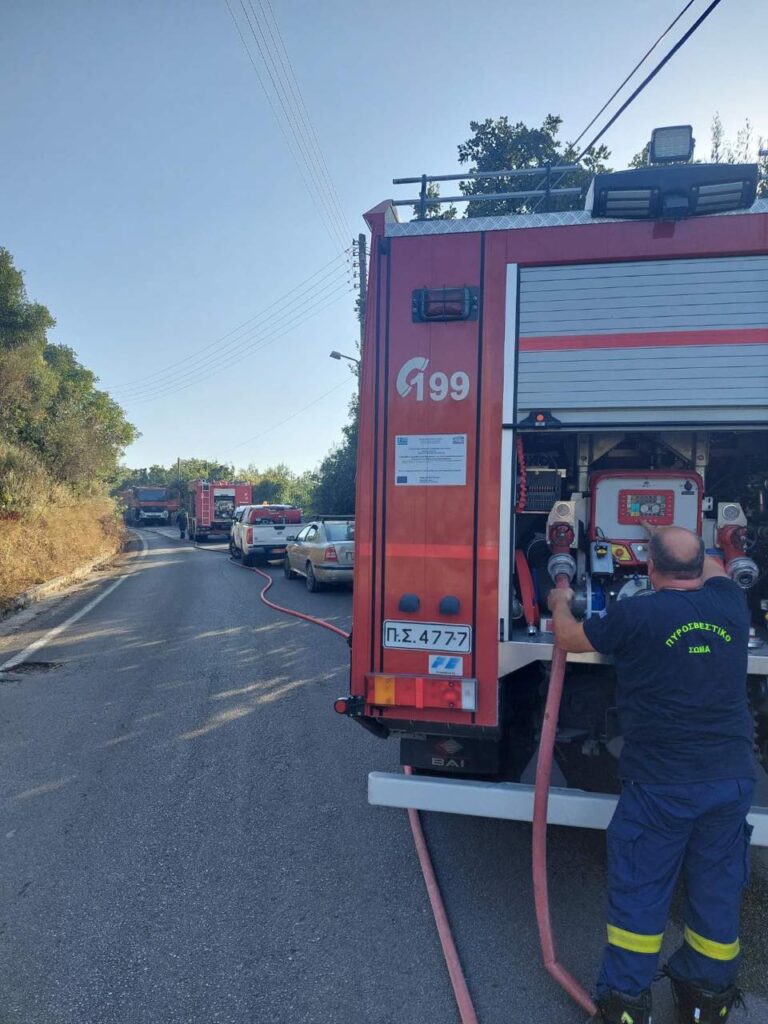 Κέρκυρα: Οριοθετήθηκε η πυρκαγιά στις Λούτσες