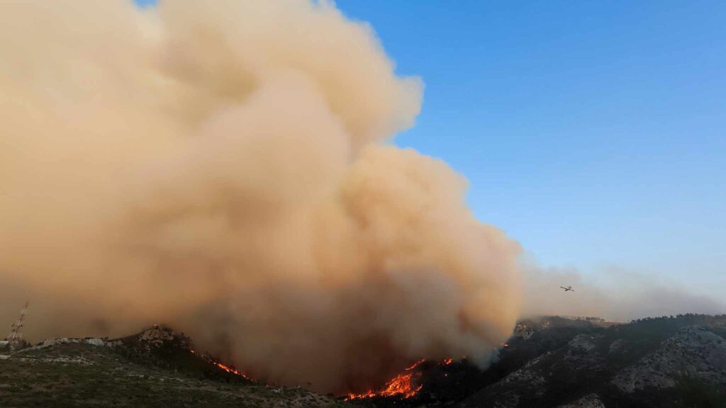 Κιάφα Μάνδρας: Οδοιπορικό του ertnews στα καμένα – Δείτε τις εικόνες καταστροφής