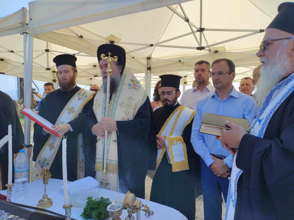 Σέρρες: Θεμελιώθηκε υδατοδεξαμενή 2000 κυβικών