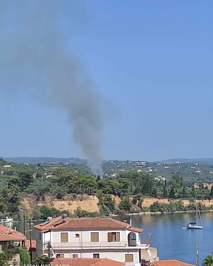 Μεσσηνία: Υπό έλεγχο η φωτιά που ξέσπασε στην Κορώνη – Σε επιφυλακή η πυροσβεστική