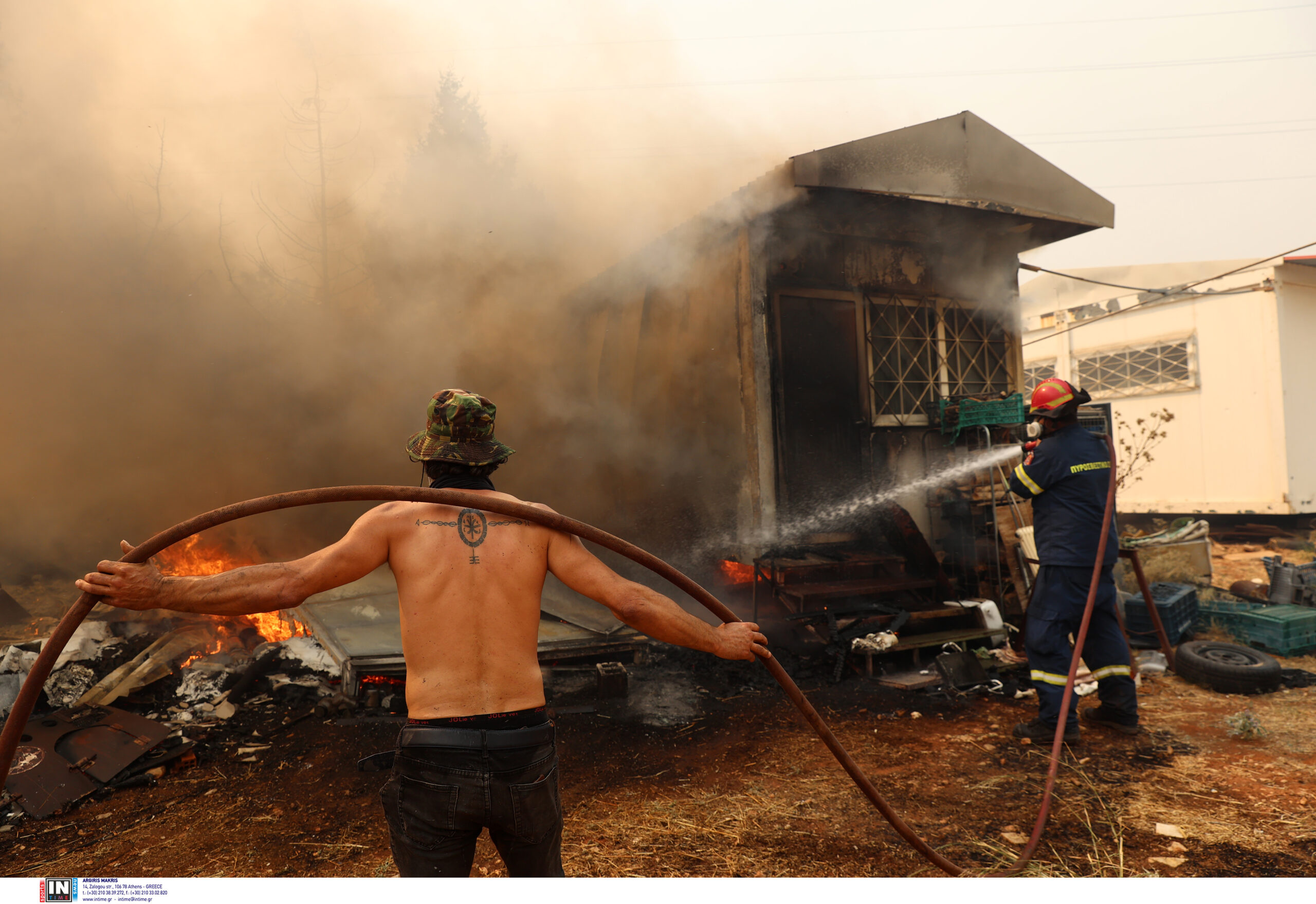 Πυρκαγιές: Μέτωπα σε Λουτράκι, Δερβενοχώρια και Ρόδο – Μεγάλες αναζωπυρώσεις στην Οινόη