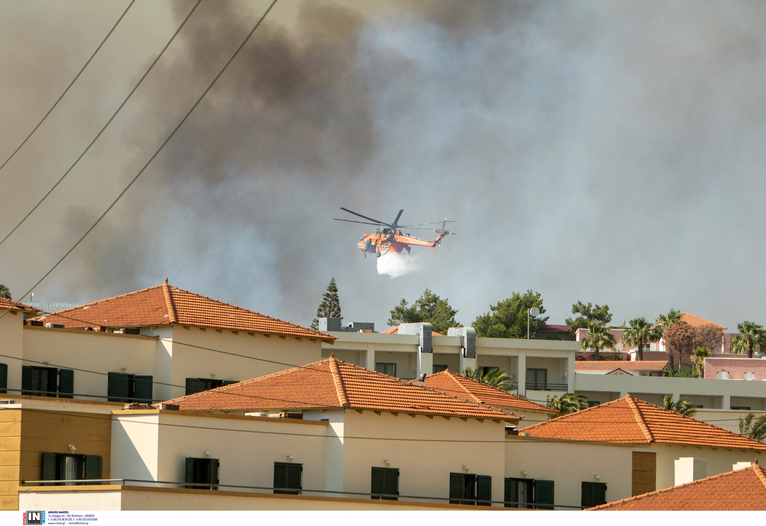 Η ενημέρωση της Πυροσβεστικής για τις φωτιές (Τρίτη 25/7)