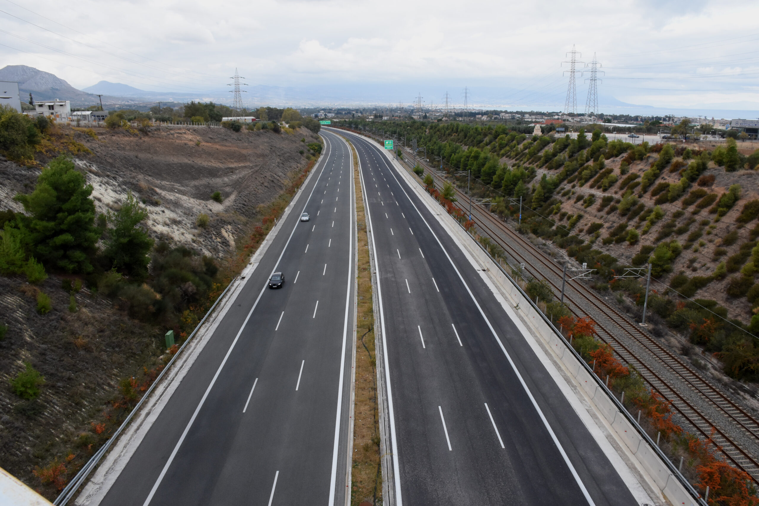 Αποκαταστάθηκε η κυκλοφορία στη νέα Εθνική  Αθηνών-Κορίνθου στο ρεύμα προς Κόρινθο