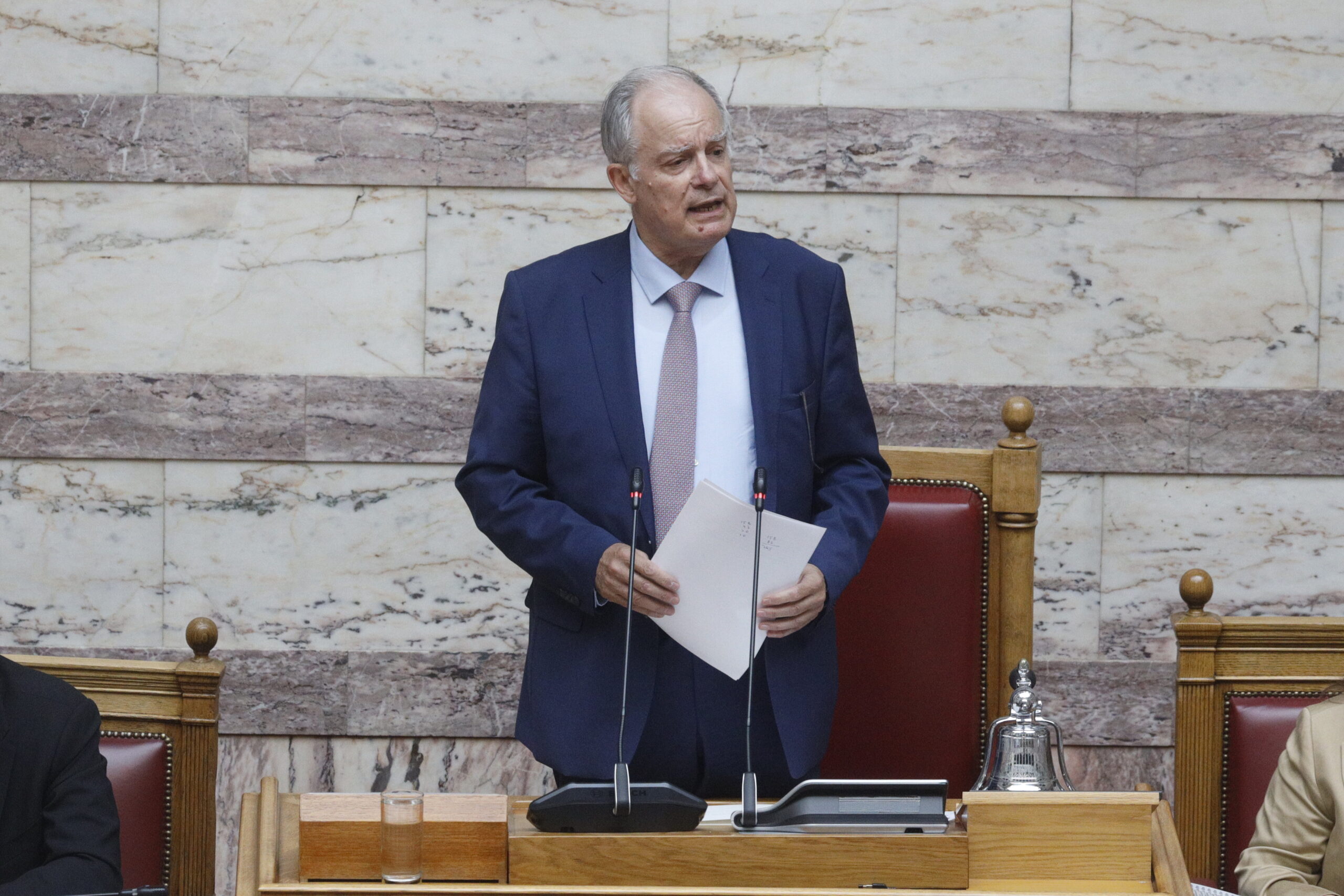 [362341] ΨΗΦΟΦΟΡΙΑ ΓΙΑ ΤΗΝ ΕΚΛΟΓΗ ΠΡΟΕΔΡΕΙΟΥ ΤΗΣ ΝΕΑΣ ΒΟΥΛΗΣ(ΓΙΩΡΓΟΣ ΚΟΝΤΑΡΙΝΗΣ/EUROKINISSI)