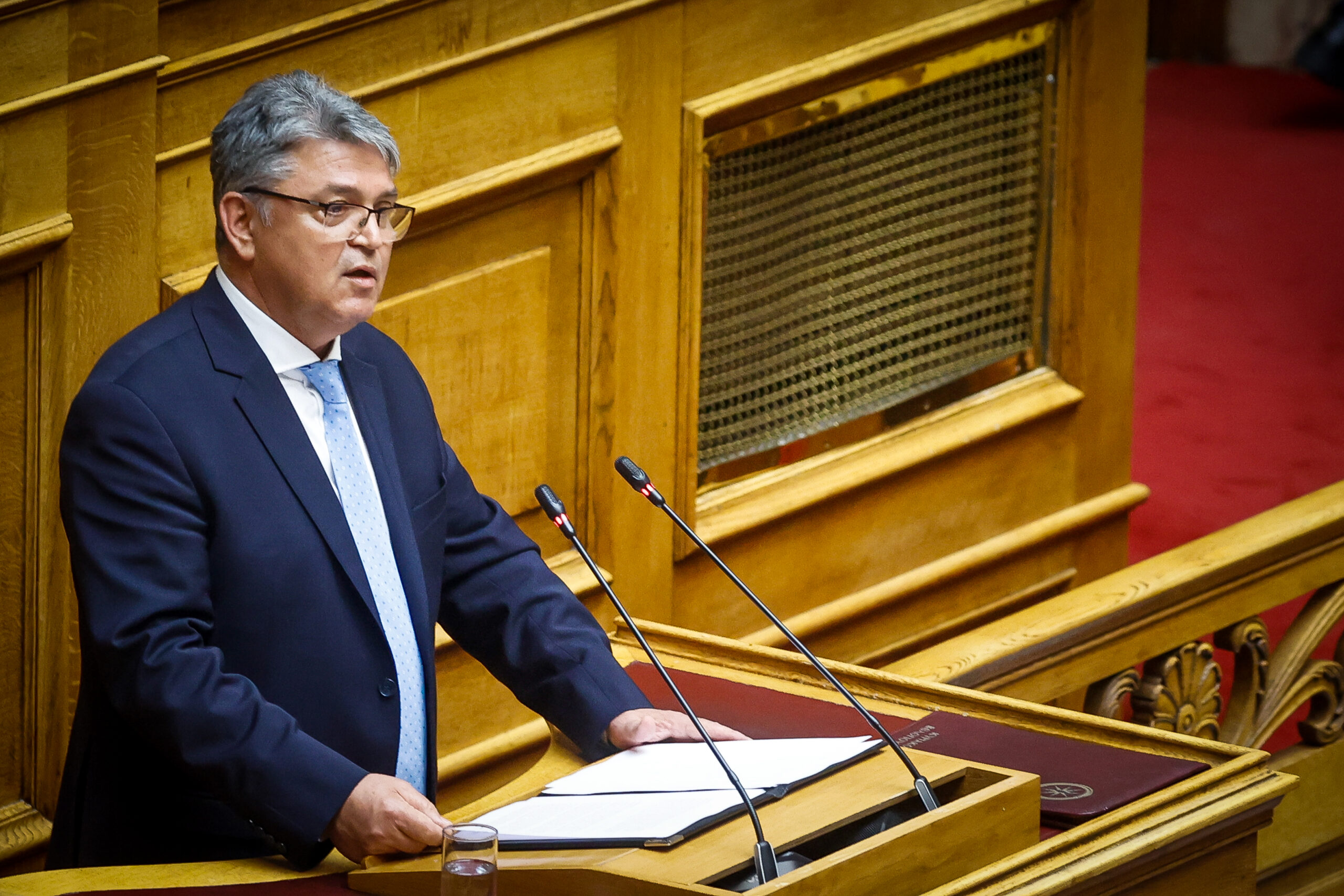 [362382] ΣΥΖΗΤΗΣΗ ΣΤΗΝ ΟΛΟΜΕΛΕΙΑ ΤΗΣ ΒΟΥΛΗΣ ΓΙΑ ΤΙΣ ΠΡΟΓΡΑΜΜΑΤΙΚΕΣ ΔΗΛΩΣΕΙΣ ΤΗΣ ΚΥΒΕΡΝΗΣΗΣ (ΓΙΩΡΓΟΣ ΚΟΝΤΑΡΙΝΗΣ/EUROKINISSI)