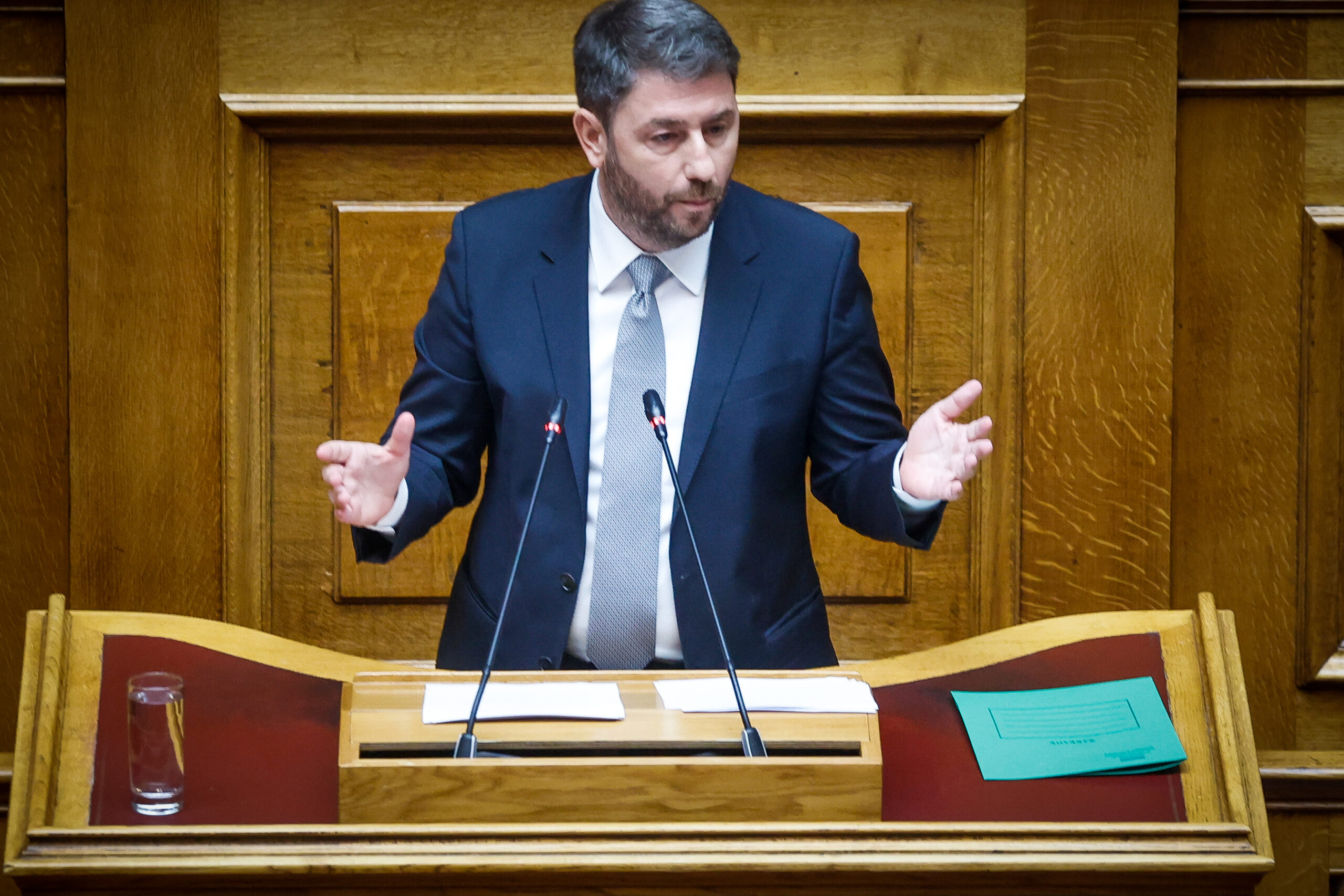 Ν. Ανδρουλάκης: Δεν δίνουμε ψήφο εμπιστοσύνης – Διαφωνούμε ευθέως με το επιτελικό κράτος