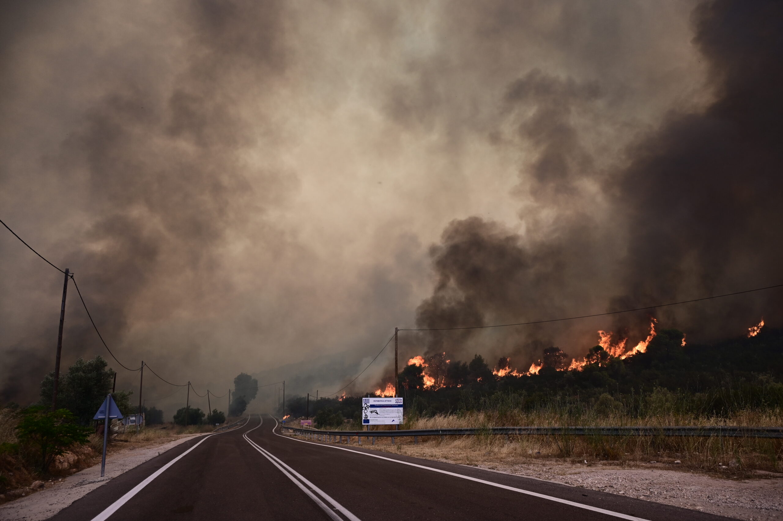 ΠΥΡΚΑΓΙΑ ΣΤΑ ΔΕΡΒΕΝΟΧΩΡΙΑ(ΜΙΧΑΛΗΣ ΚΑΡΑΓΙΑΝΝΗΣ/EUROKINISSI)