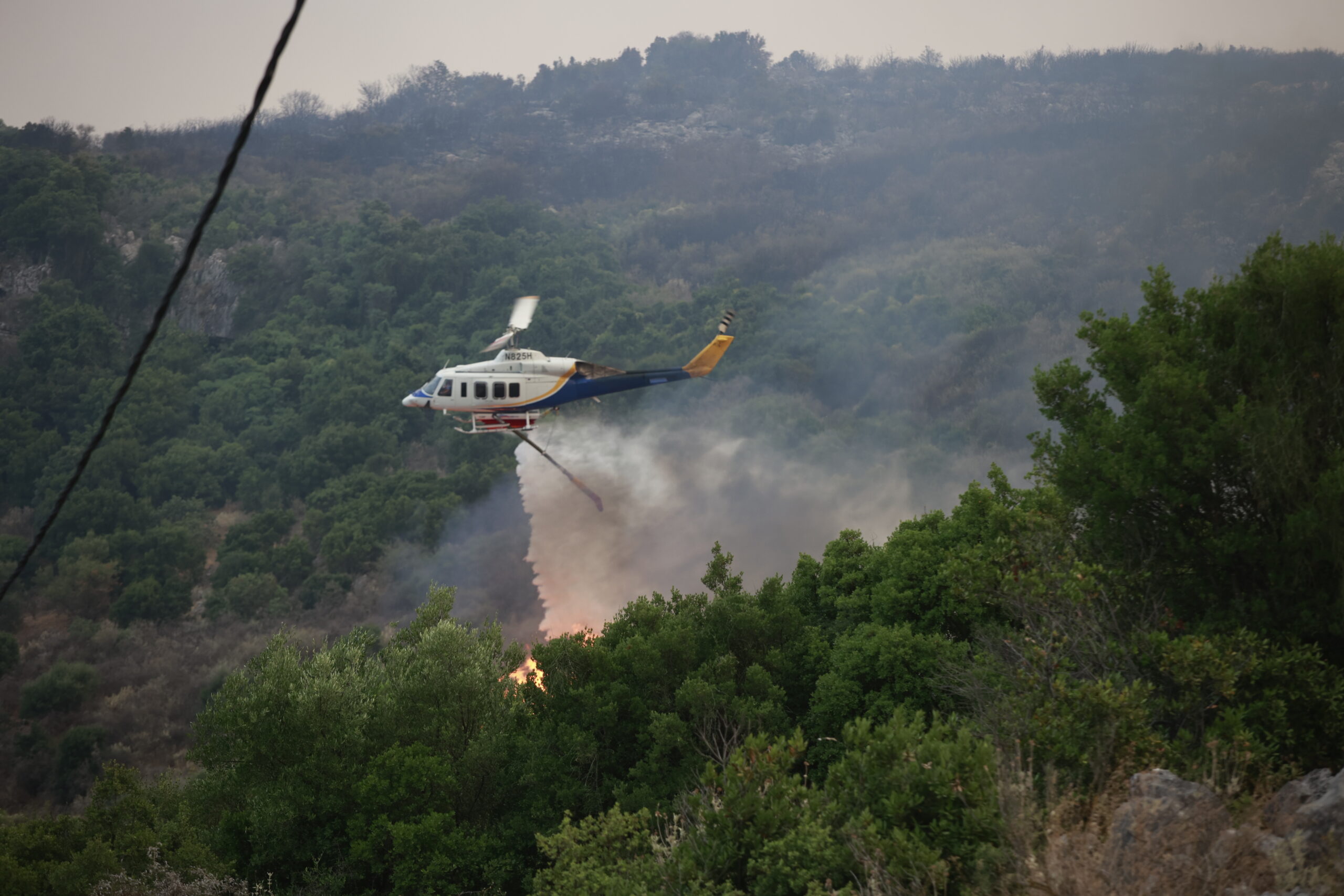 Κέρκυρα: Βελτιωμένη η εικόνα μετά τις συνεχείς ρίψεις νερού