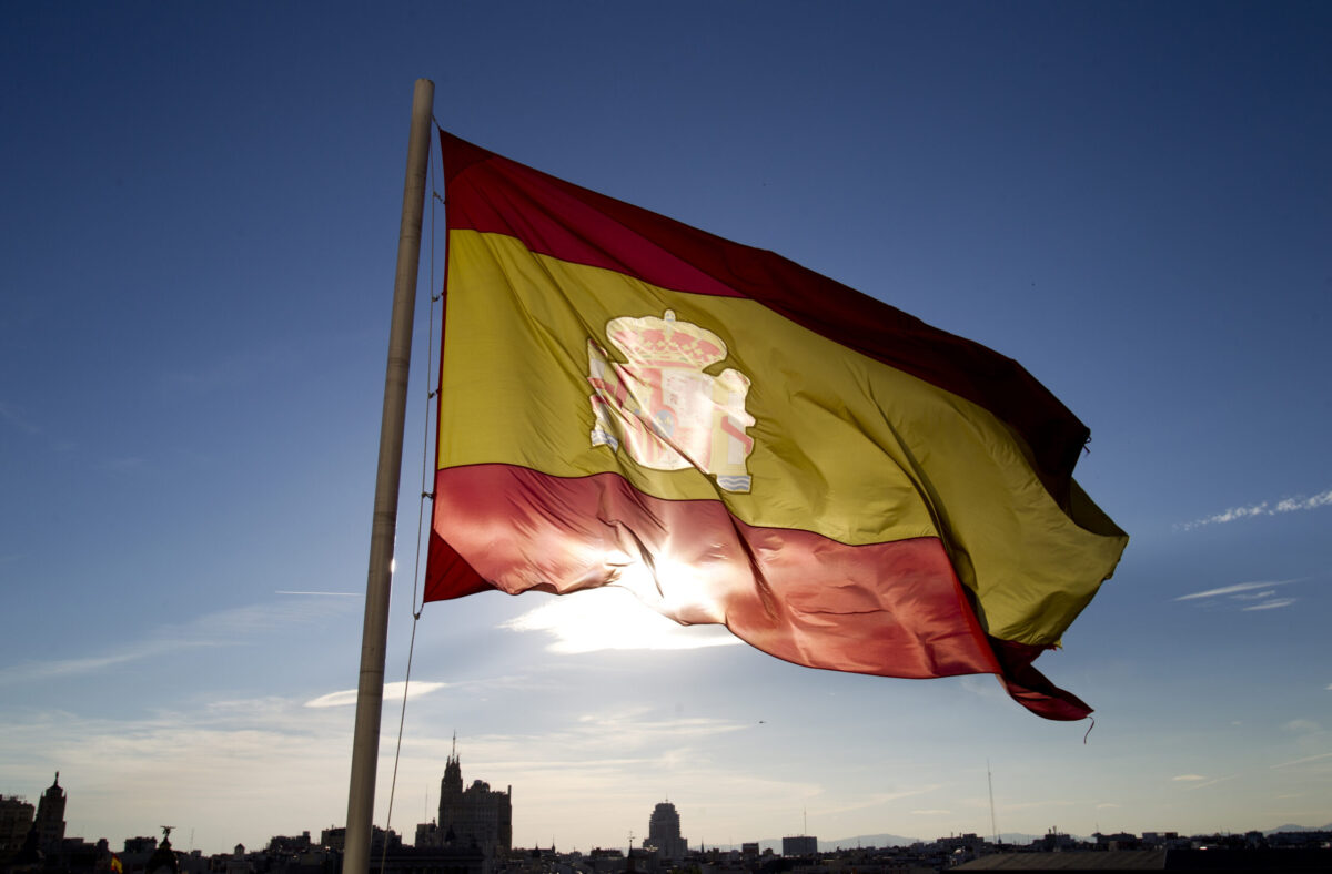Spain Madrid Skyline