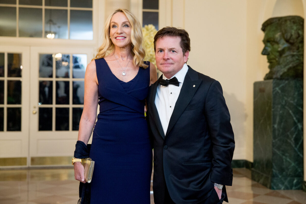 Michael J Fox, Tracy Pollan
