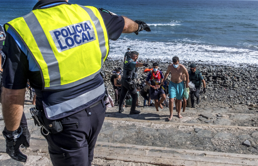 Spain Europe Migrants