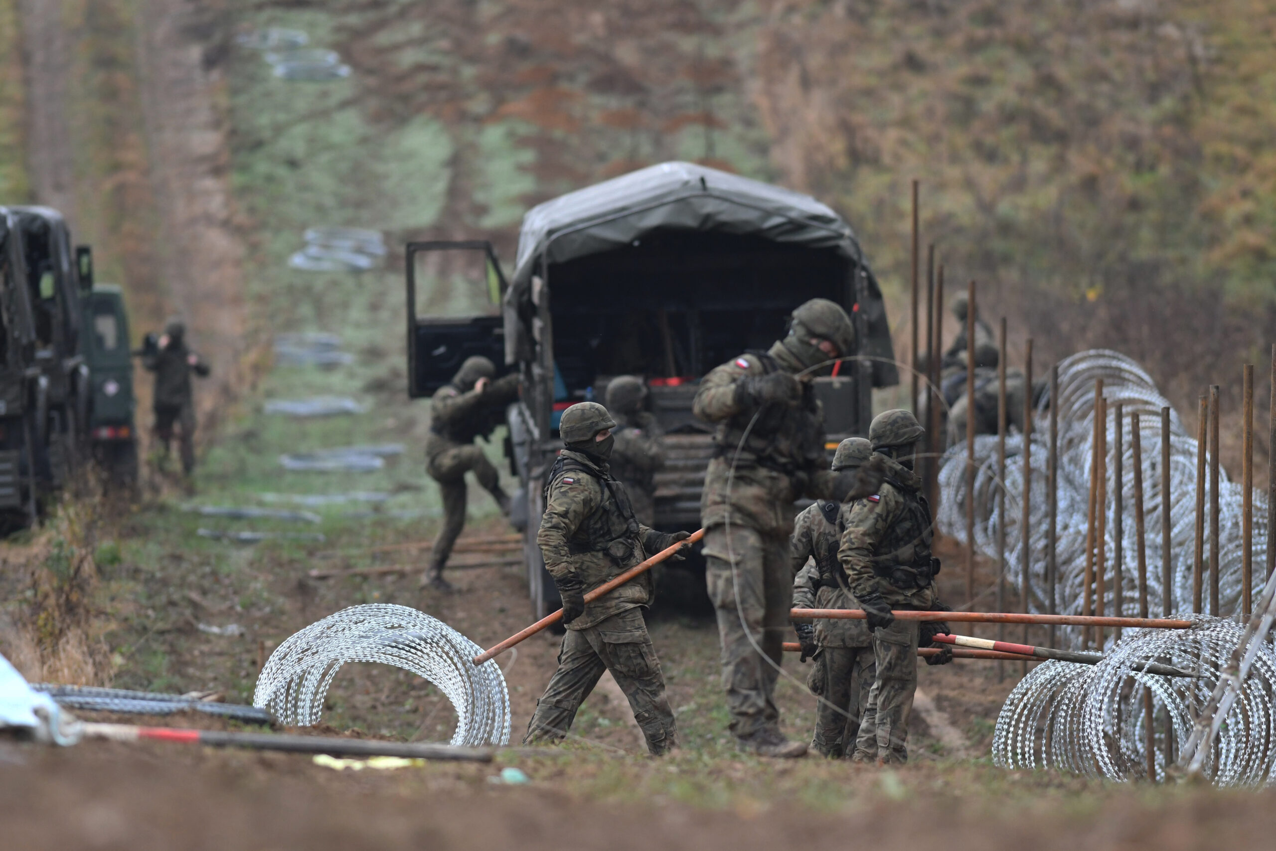Poland Russia Barrier