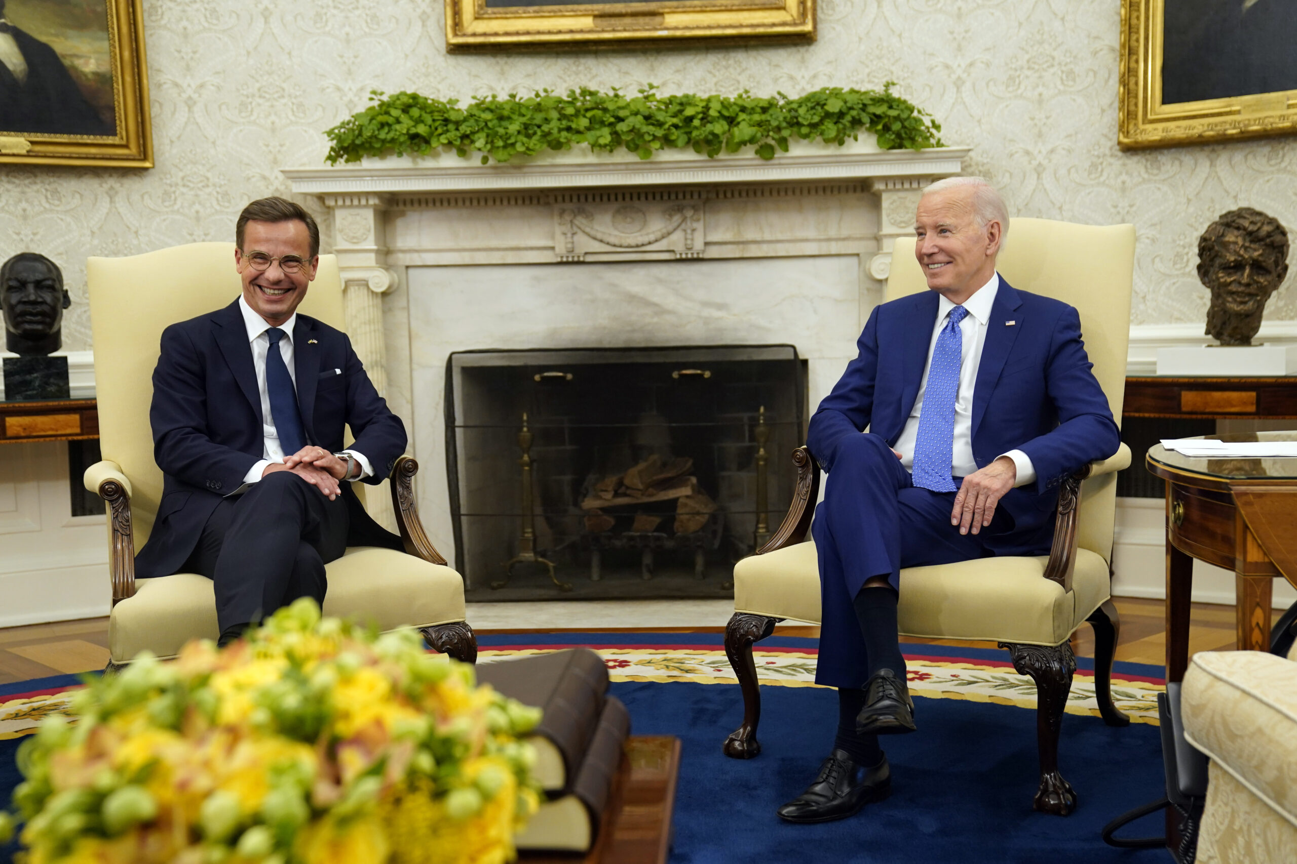Biden US Sweden