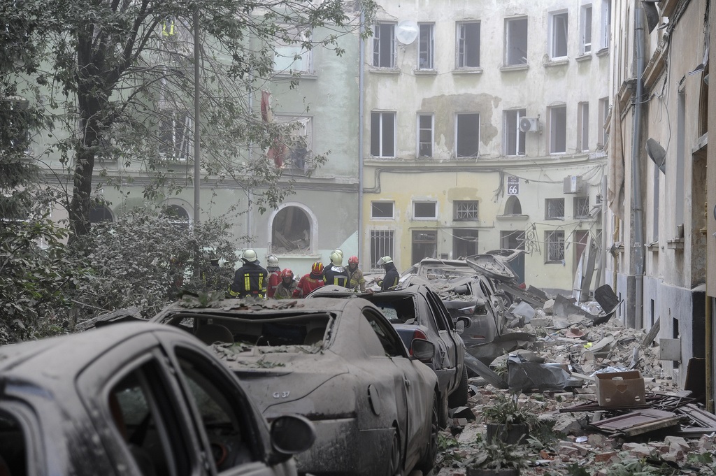 Ουκρανία: Τους επτά έφτασαν οι νεκροί από το χθεσινό ρωσικό πλήγμα στη Λβιβ