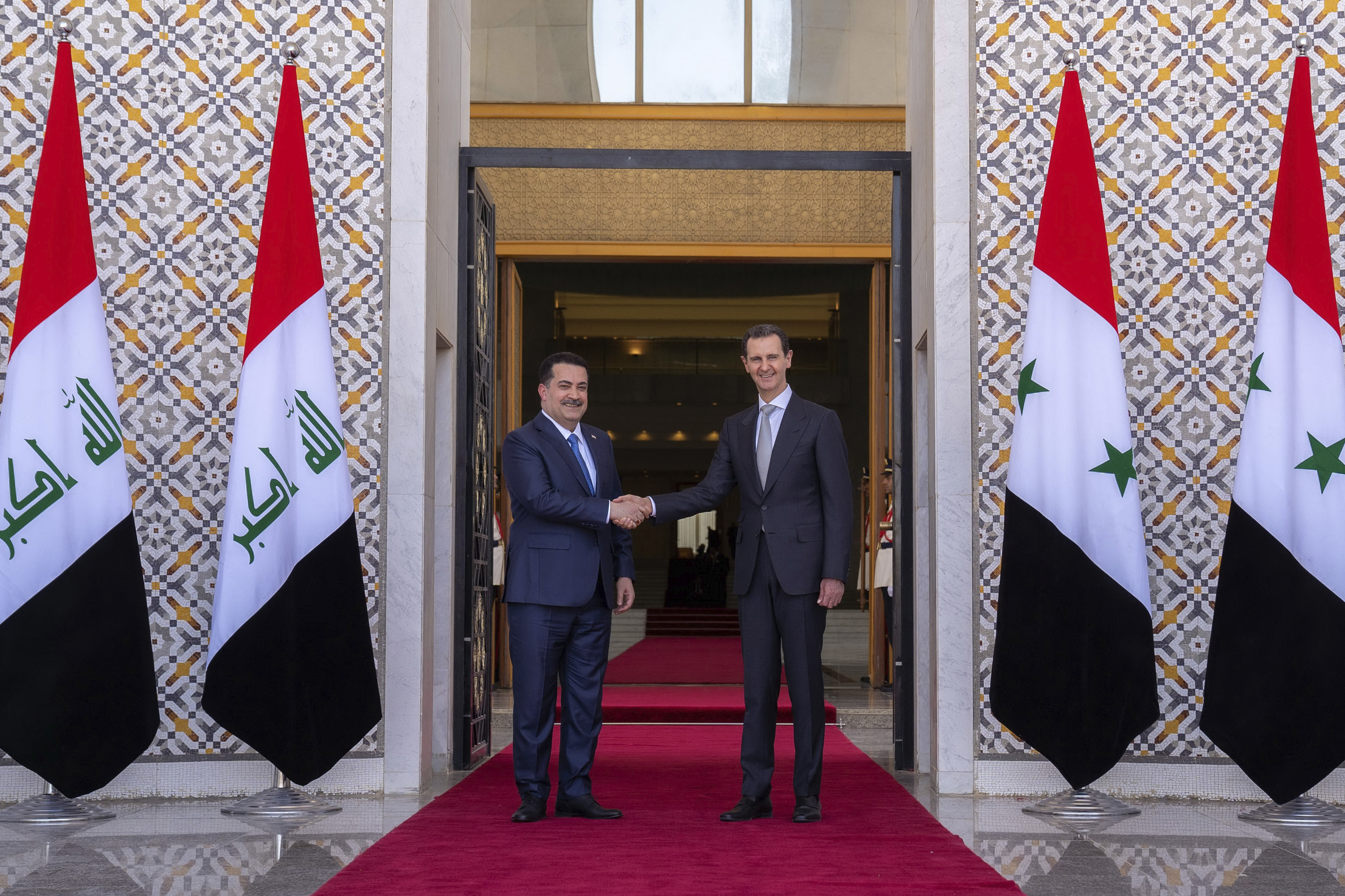 Δράσεις για την καταπολέμηση της τρομοκρατίας συζήτησαν ο πρόεδρος της Συρίας με τον πρωθυπουργό του Ιράκ