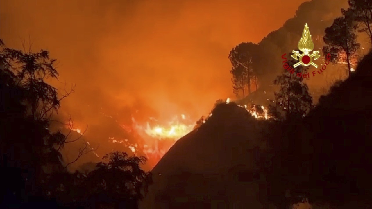 Italy Wildfires
