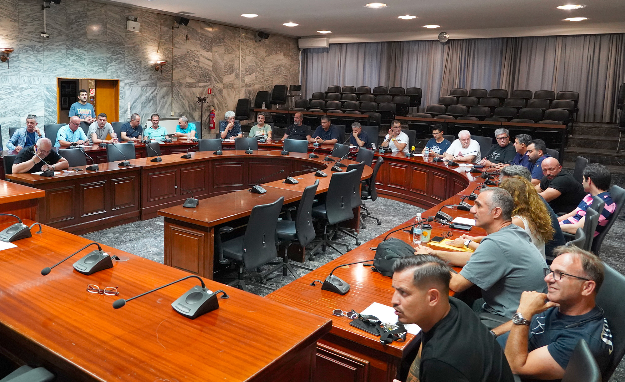 DIM06478 Απ. Καλογιάννης: Πέντε γήπεδα ποδοσφαίρου με πλαστικό χόρτο στη Λάρισα την επόμενη θητεία