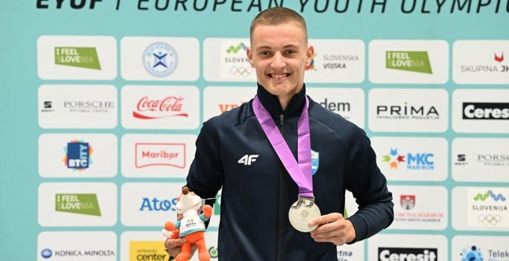 Ασημένιο μετάλλιο ο Εμινίδης στον πλάγιο ίππο στο Ευρωπαϊκό Ολυμπιακό Φεστιβάλ Νέων