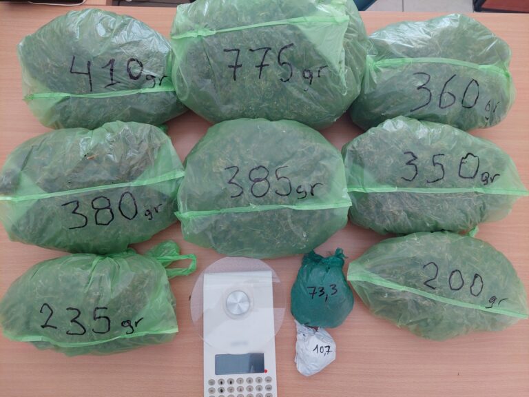 Ελεύθερος για τα 44 δενδρύλλια χασίς