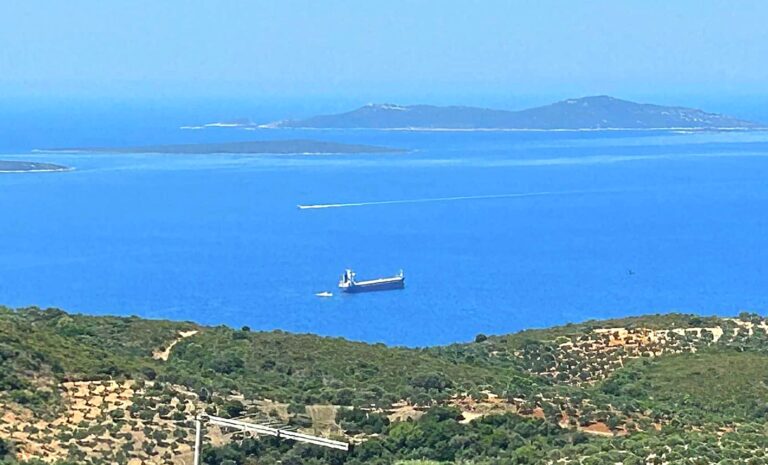 Πύλος: Φορτηγό πλοίο προσάραξε στη νησίδα “Δύο Αδέλφια”