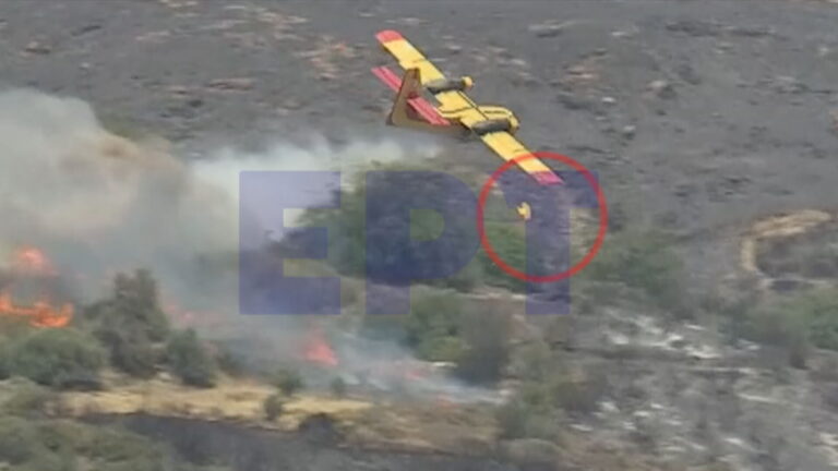 Πτώση Canadair: Συγκλονιστικές λεπτομέρειες, καρέ – καρέ η καθοδική πορεία του αεροσκάφους (video)