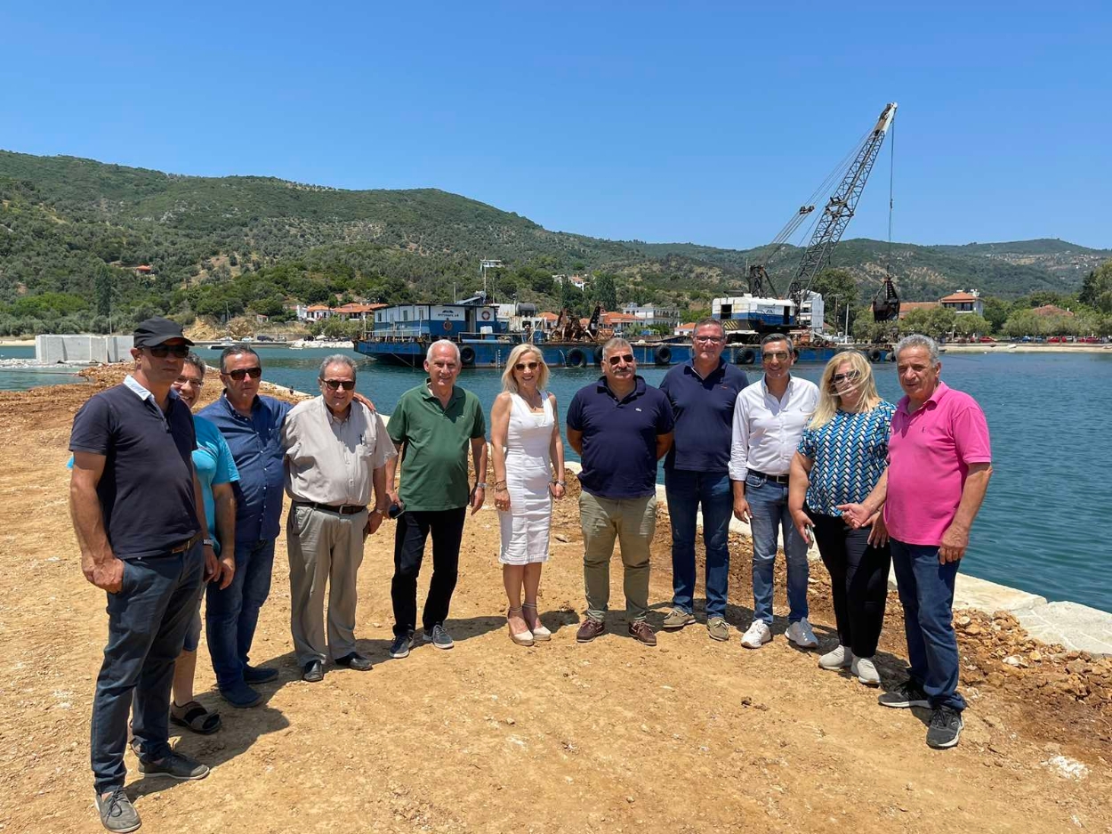 Βόλος: Προχωρά η κατασκευή του Αλιευτικού Καταφυγίου Πλατανιά από την Περιφέρεια Θεσσαλίας