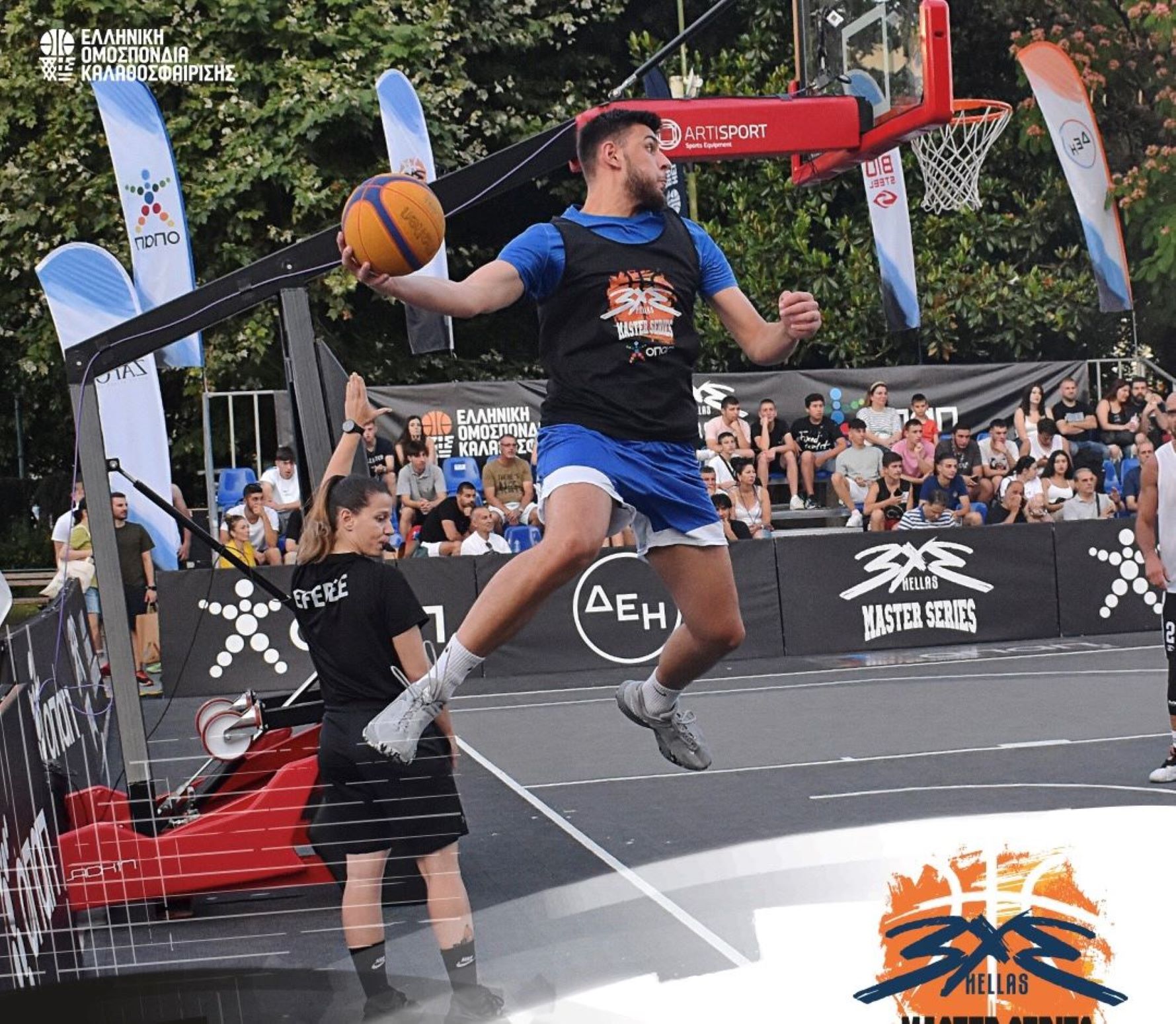 basket-1 Υπερθέαμα Μπάσκετ 3Χ3 στην παραλία του Βόλου