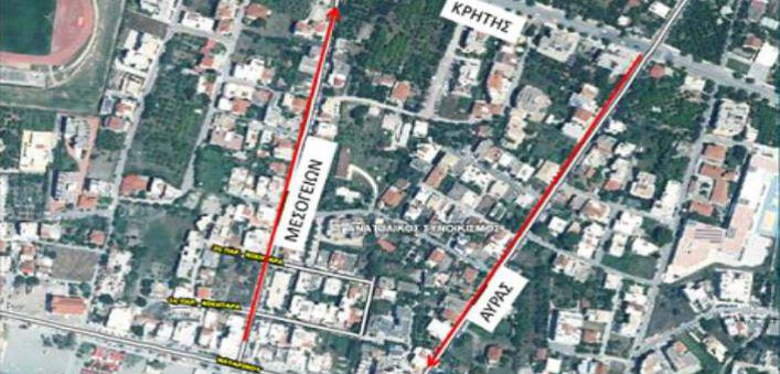 Καλαμάτα: Από την Τετάρτη η μονοδρόμηση των οδών Αύρας και Μεσογείων