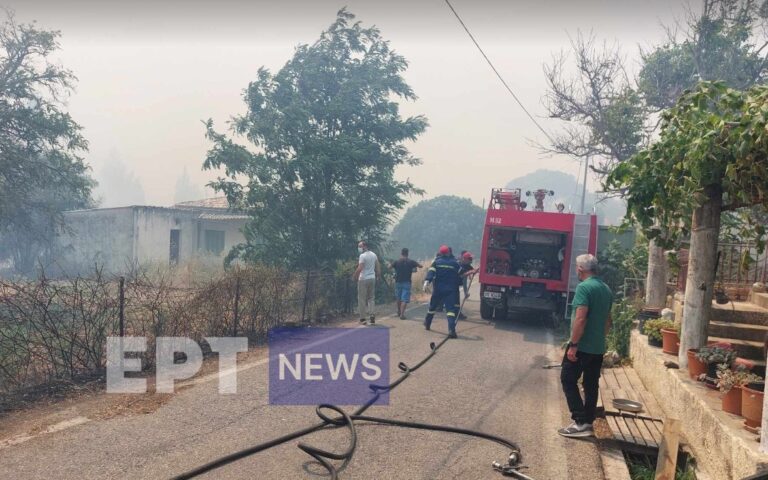 Φωτιά στην Κέρκυρα: Εντολή εκκένωσης για Λούτσες, Ημερολιά, Σύκι, Καλαμάκι, Απραό (βίντεο)