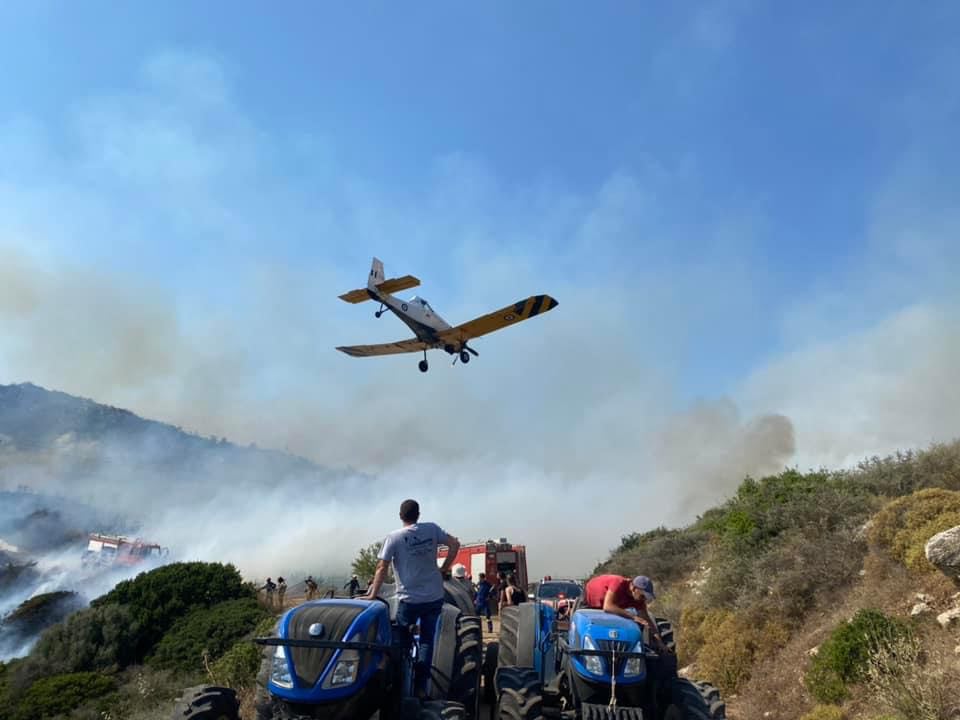 Μεσσηνία: Συναγερμός για φωτιά στη Χρυσοκελλαριά