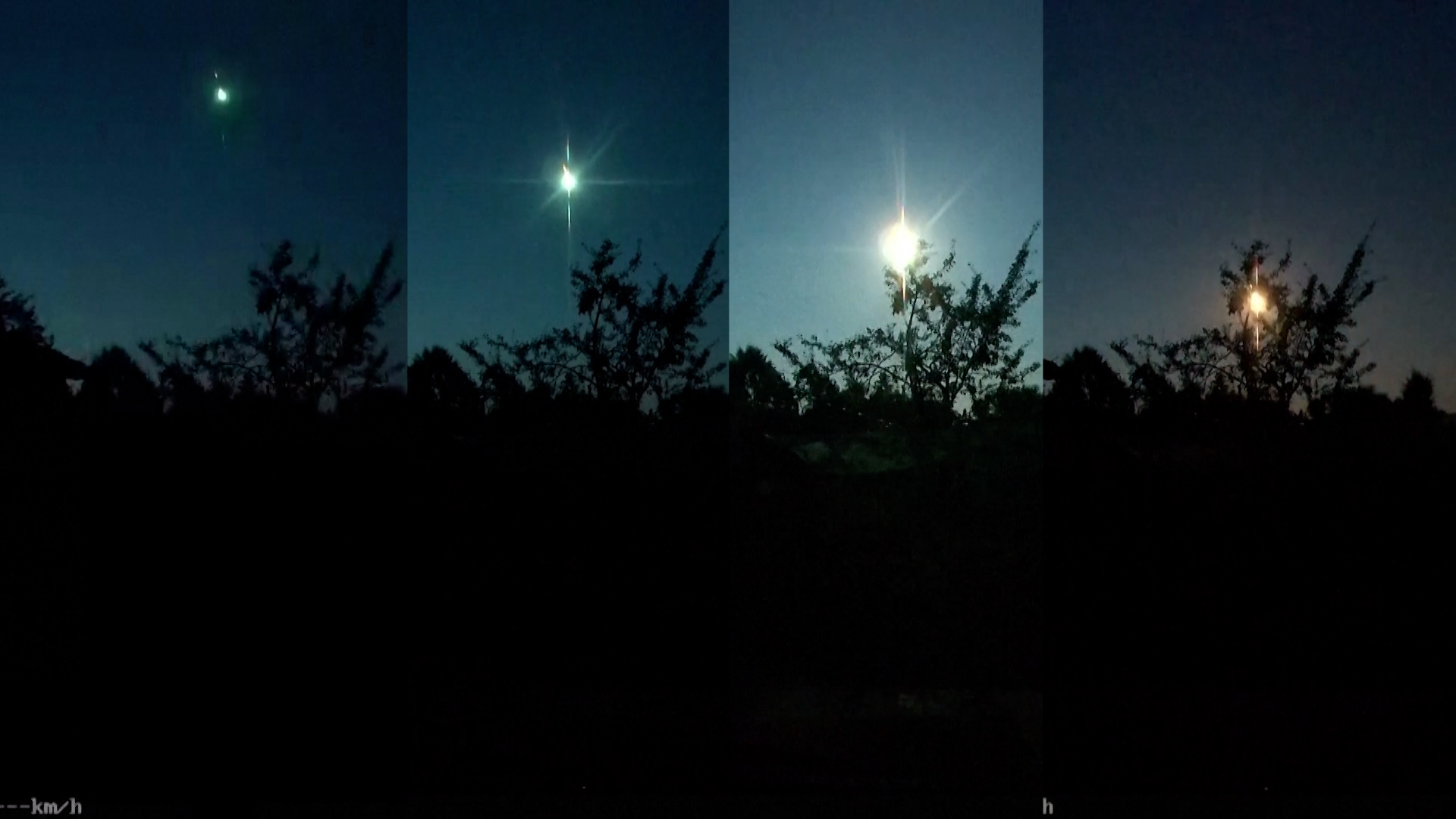 Βουλγαρία: Πτώση μετεωρίτη στον νυχτερινό ουρανό καταγράφηκε σε βίντεο
