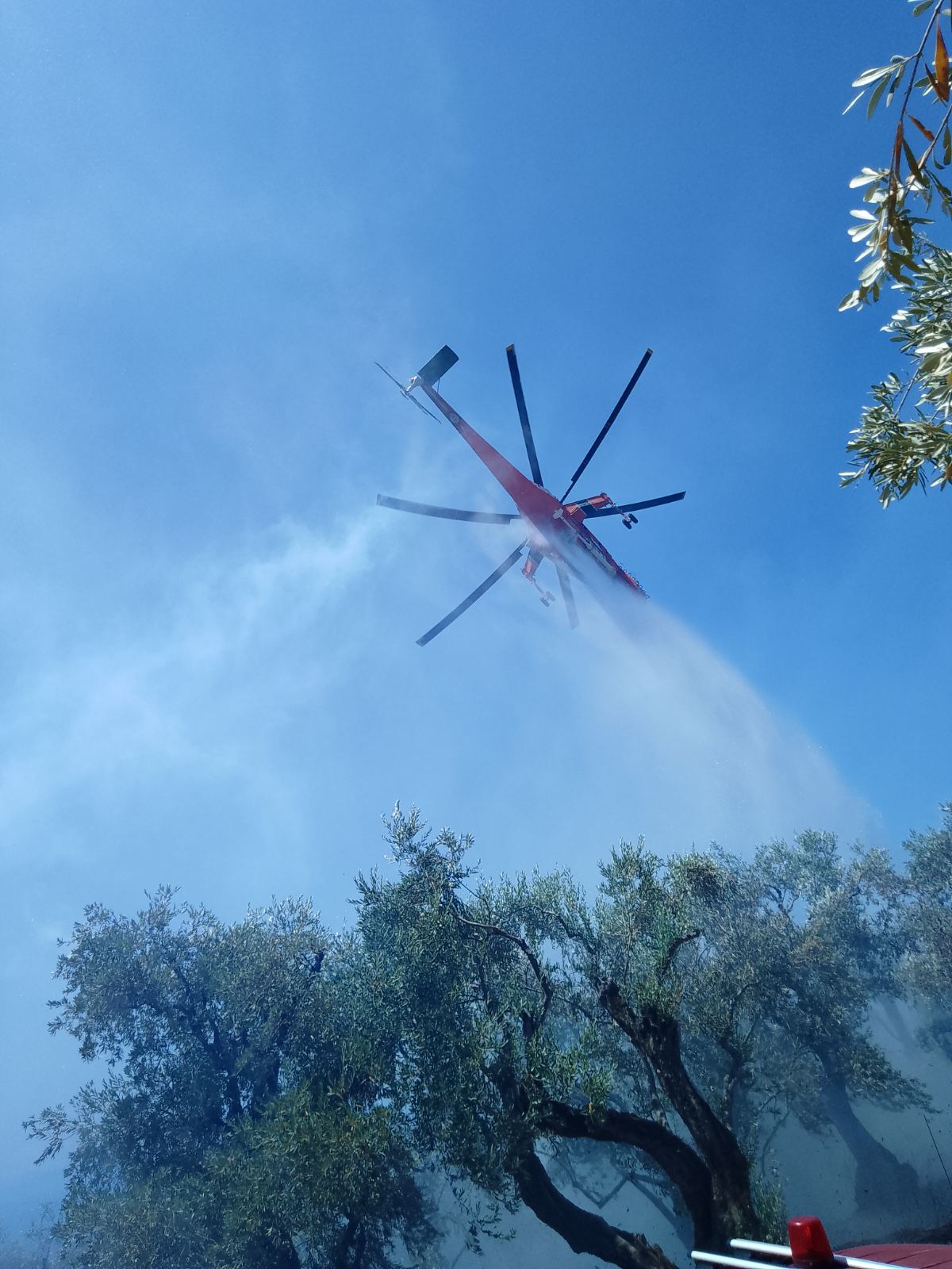 Λασίθι: Πυρκαγιά στο Ορεινό Ιεράπετρας