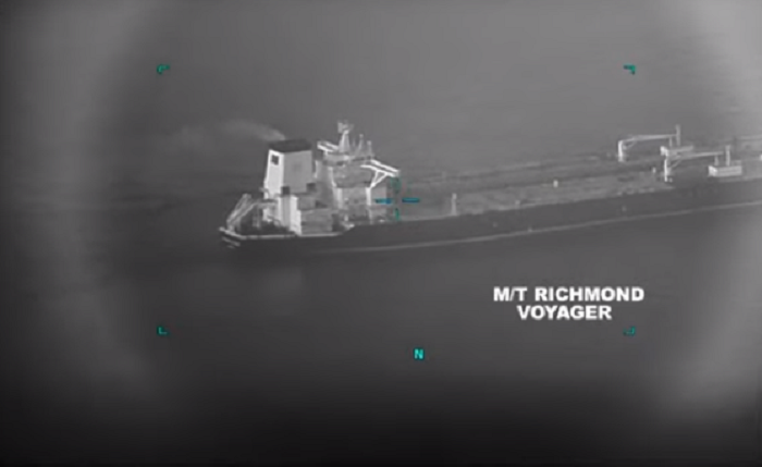 Κόλπος Ομάν: Βίντεο ντοκουμέντο από την επίθεση Ιρανών σε ελληνόκτητο πλοίο