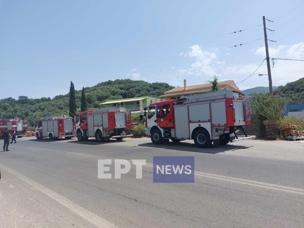 Έφτασαν στην Κέρκυρα οι πυροσβέστες από την Βουλγαρία