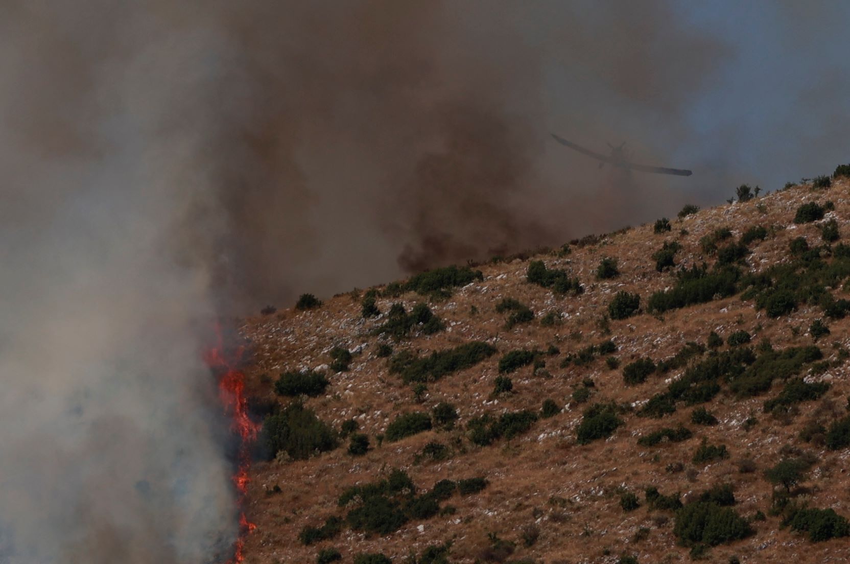 Φωτιά στην Κάρυστο: Απανθρακωμένος μέσα σε καλύβι ο αγνοούμενος κτηνοτρόφος