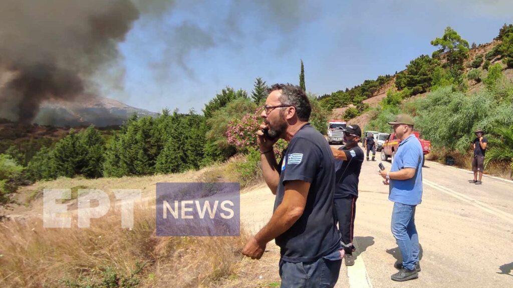 Συνεχείς αναζωπυρώσεις της φωτιάς στην Ρόδο – Εκκένωση οικισμών και ξενοδοχείου (βίντεο)