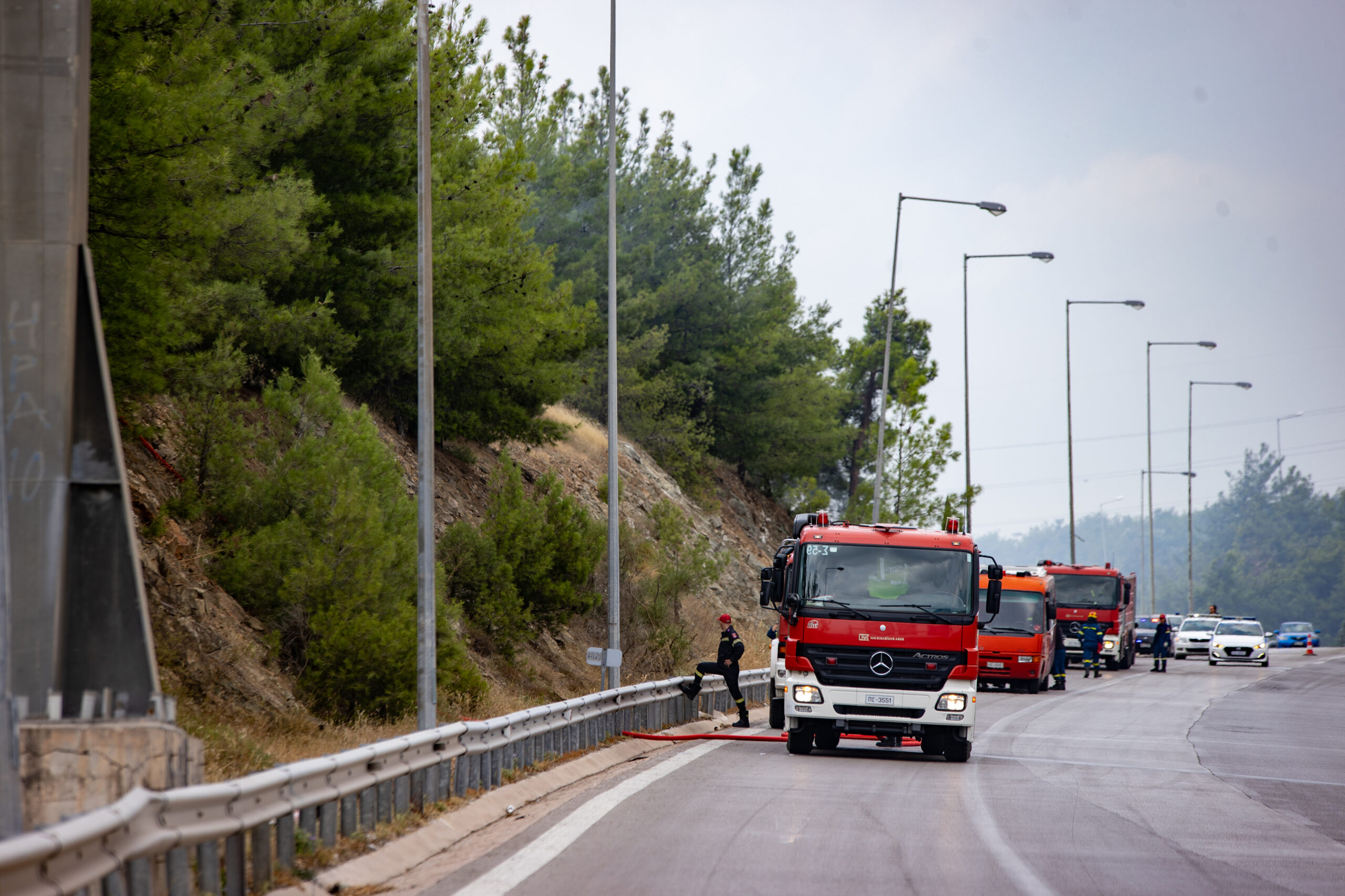 Απαγόρευση κυκλοφορίας αύριο σε περιοχές της Θεσσαλονίκης λόγω υψηλού κινδύνου πυρκαγιάς