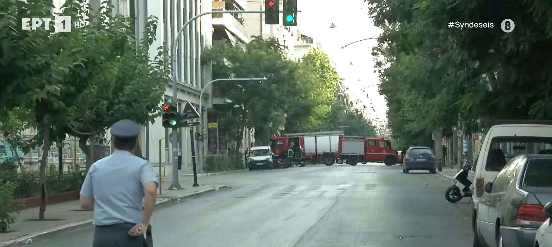 Ελεγχόμενη έκρηξη σε κτίριο στην Αχαρνών, συναγερμός και για δεύτερο ύποπτο πακέτο – Κλειστοί οι γύρω δρομοι