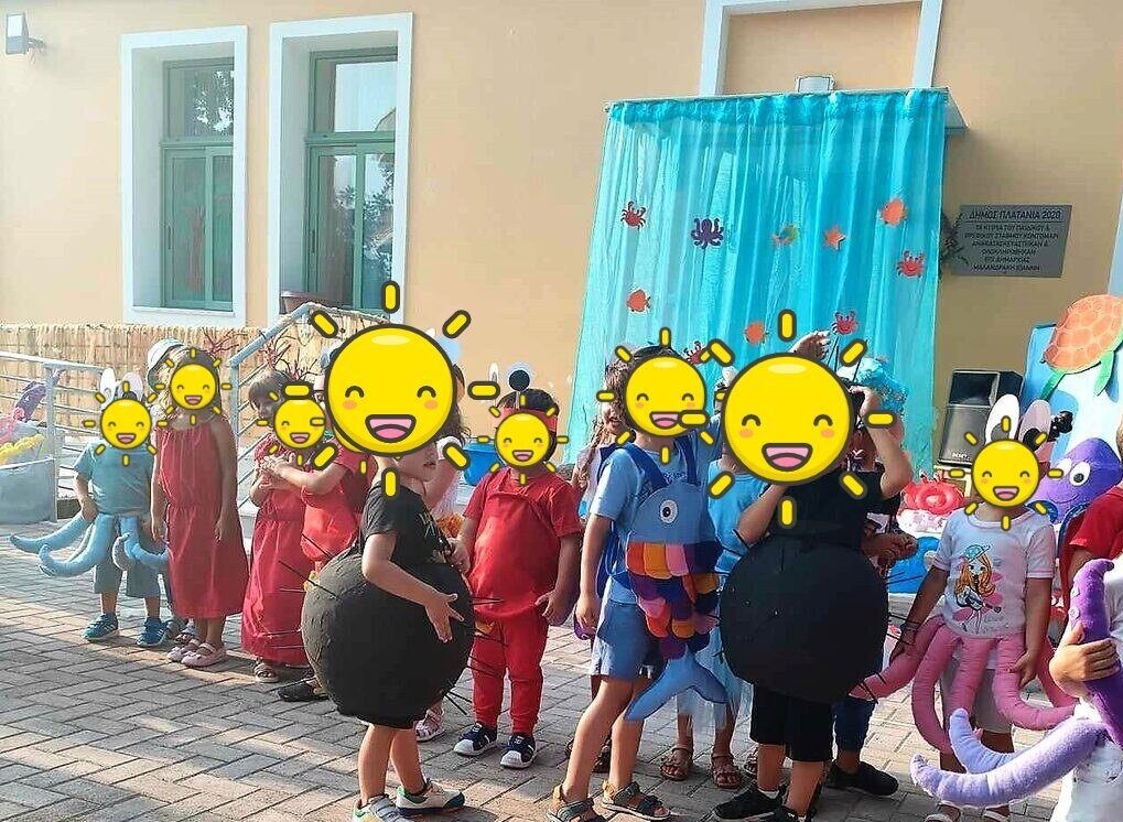 Χαρούμενες οι τελετές λήξης στους παιδικούς σταθμούς στον Δήμο Πλατανιά