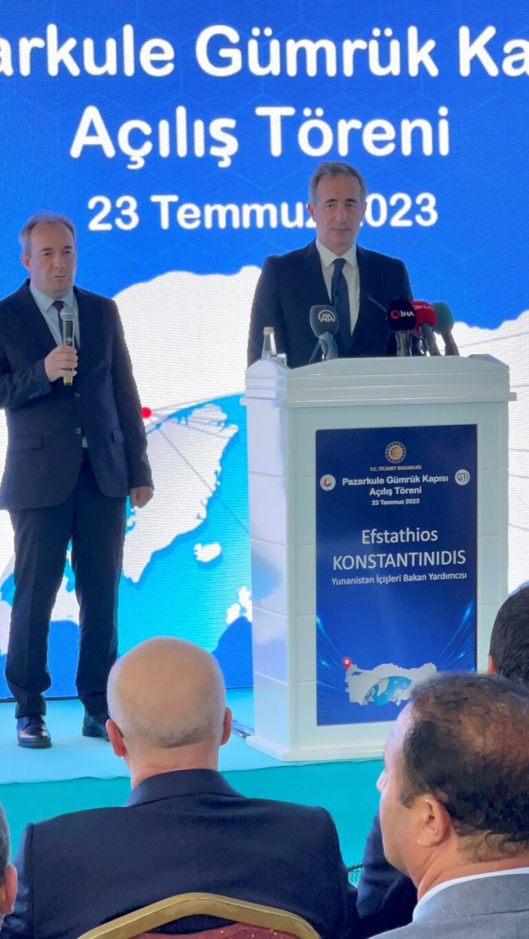 Στις Καστανιές Έβρου ο ΥΜΑΘ Σ. Κωνσταντινίδης