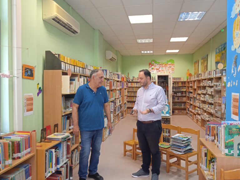 Δήμος Καλαμαριάς: Άνοιξε η Δαήδειος Βιβλιοθήκη μετά από έναν χρόνο