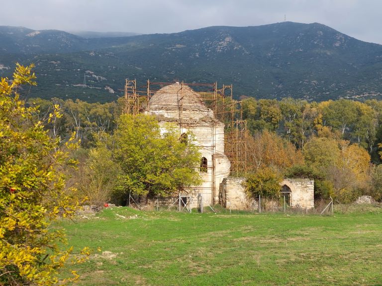 Eργασίες ανάδειξης του τεκέ Χασάν  Μπαμπά στα Τέμπη