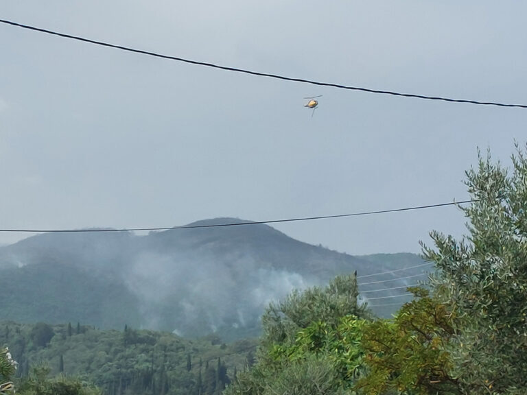 Κέρκυρα: Μικρές αναζωπυρώσεις και εκτεταμένη επιφυλακή