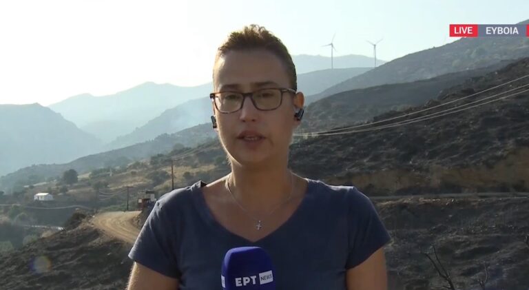«Λύγισε» η δημοσιογράφος της ΕΡΤ Ελένη Μπουγά με την πτώση καναντέρ – «Δεν πιστεύαμε αυτό που βλέπαμε»