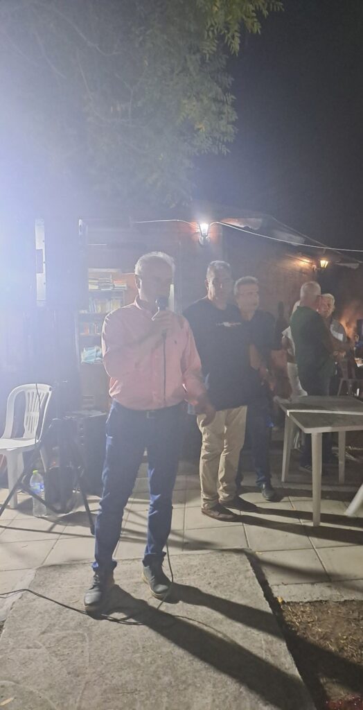 Αποχαιρετιστήρια γιορτή στο Καστρί Λουτρό του Δήμου Τεμπών
