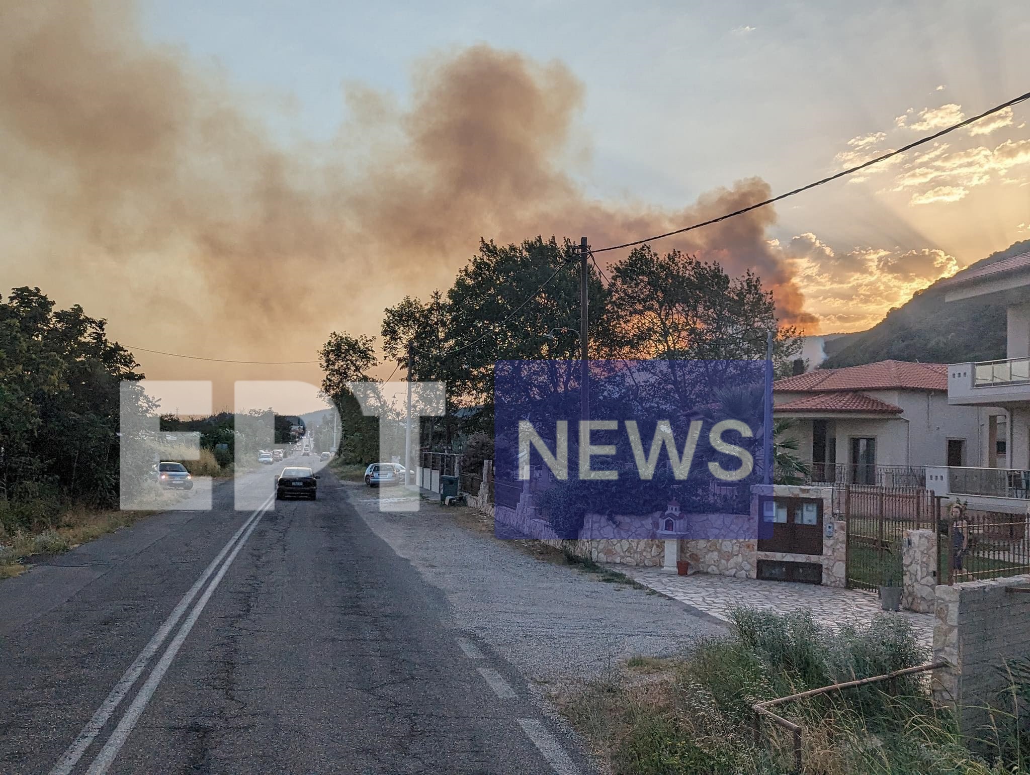 Πυρκαγιά στον Ίασμο Ροδόπης