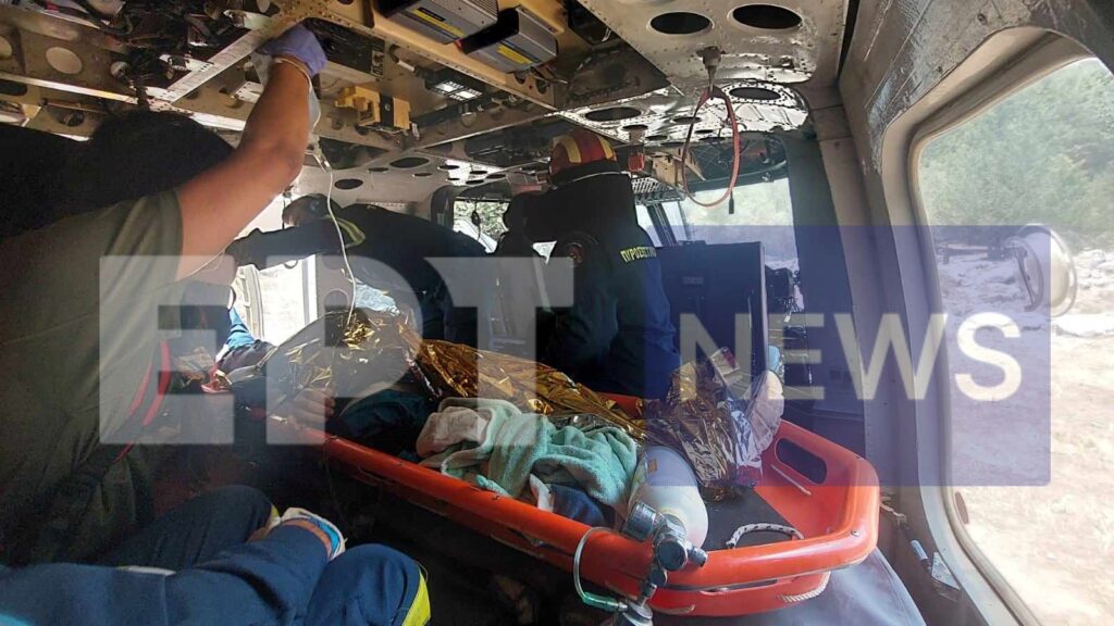 Χανιά: Στη ΜΕΘ ο 45χρονος Ισπανός – Διάσωση με ελικόπτερο του ΕΚΑΒ στο Φαράγγι της Σαμαριάς – Μαρτυρίες για την απομάκρυνση 660 ατόμων